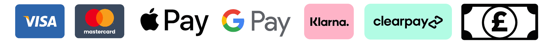 Accepted payment methods